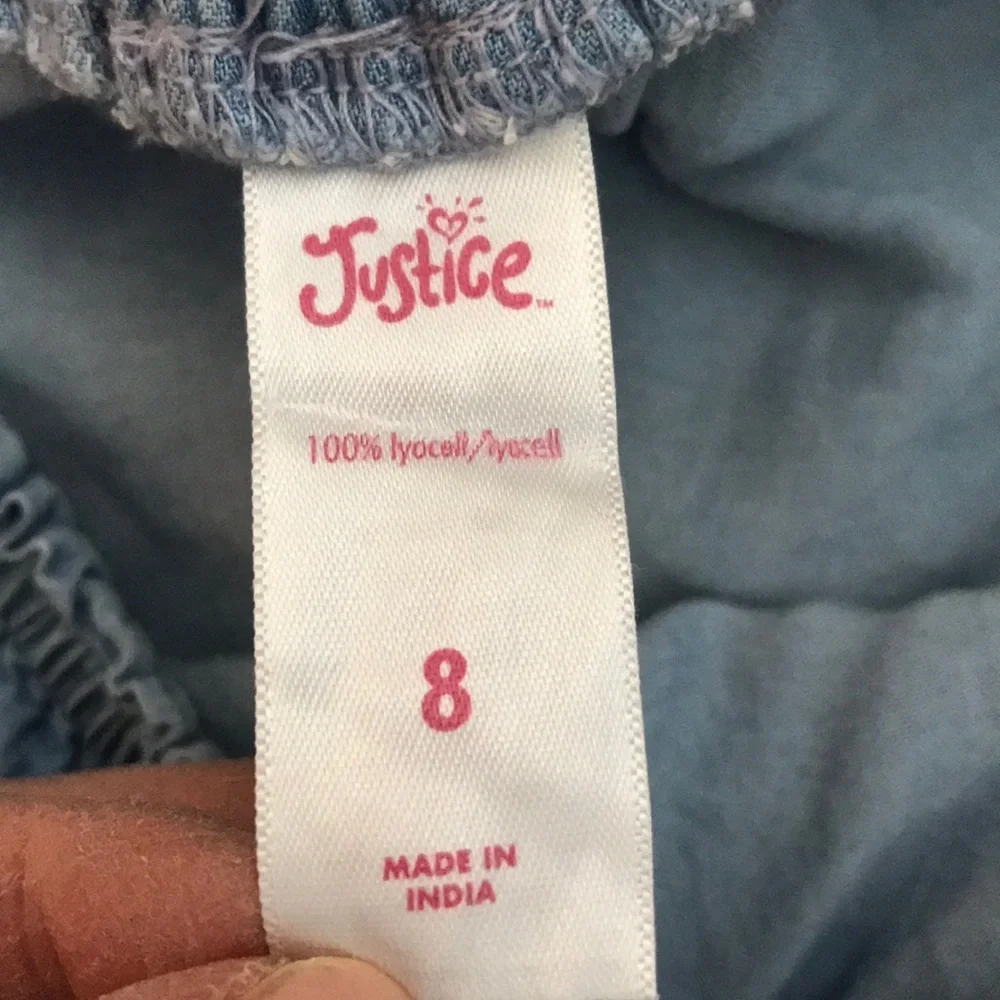 3/$20 Justice Off the Shoulder Sequin Top